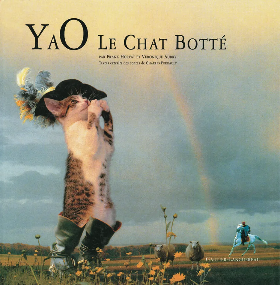 Cover of Yao le Chat Botté by Frank Horvat and Véronique Aubry